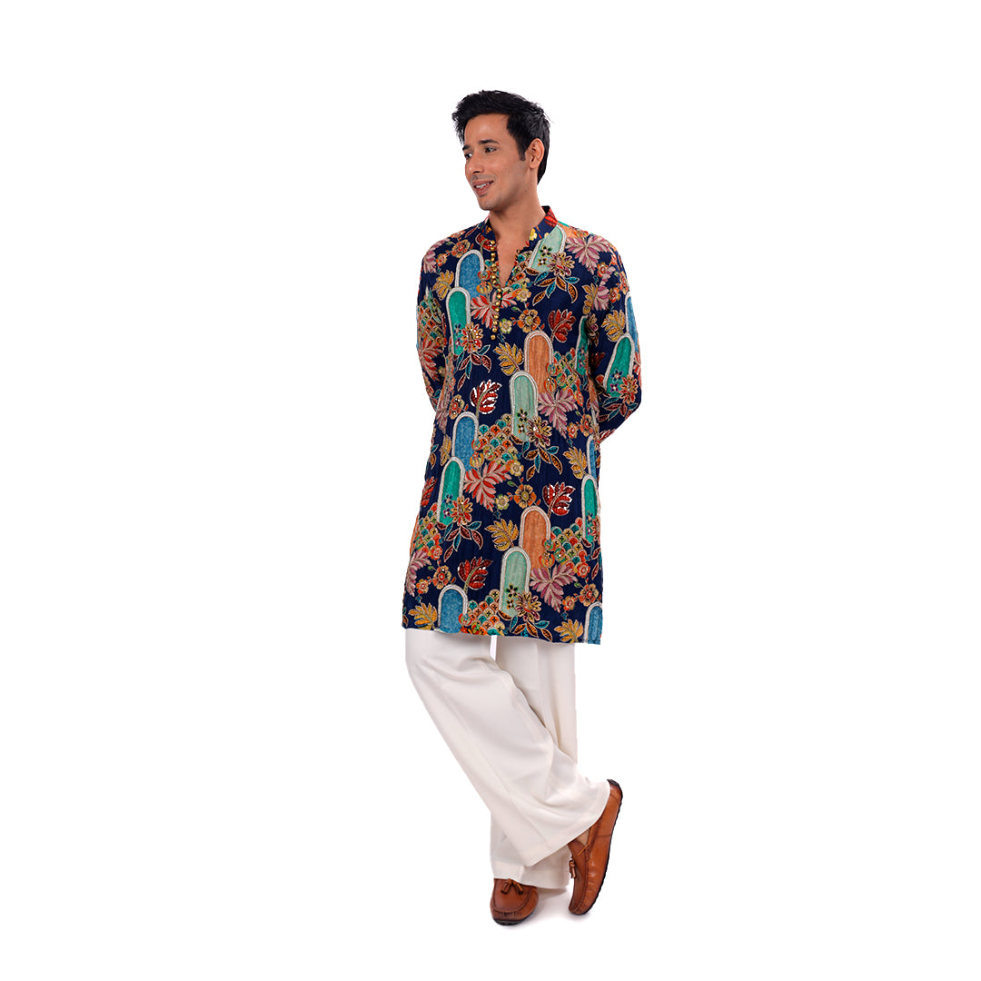 Front view of contemporary kurta
