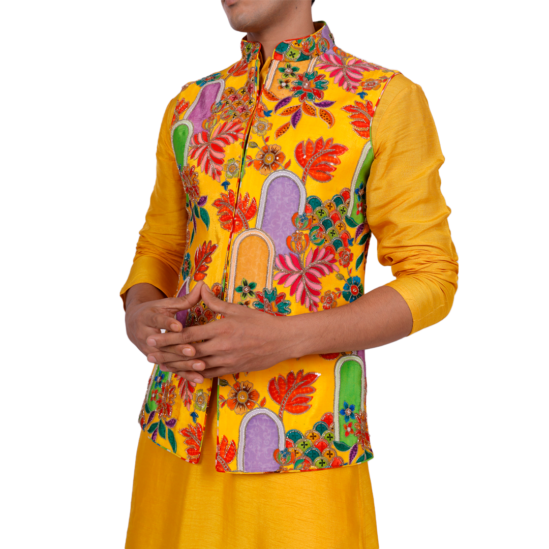Floral printed kurta