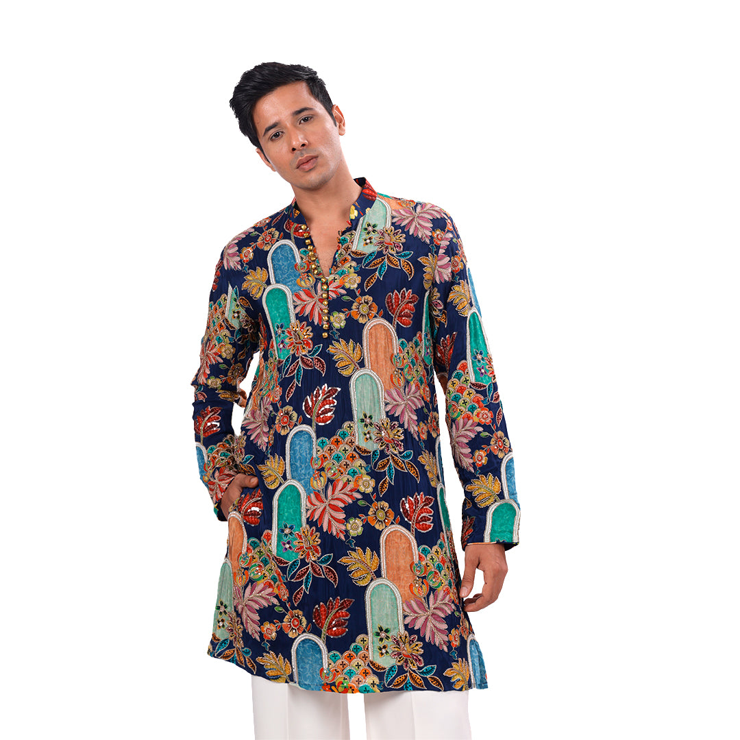 Contemporary printed kurta