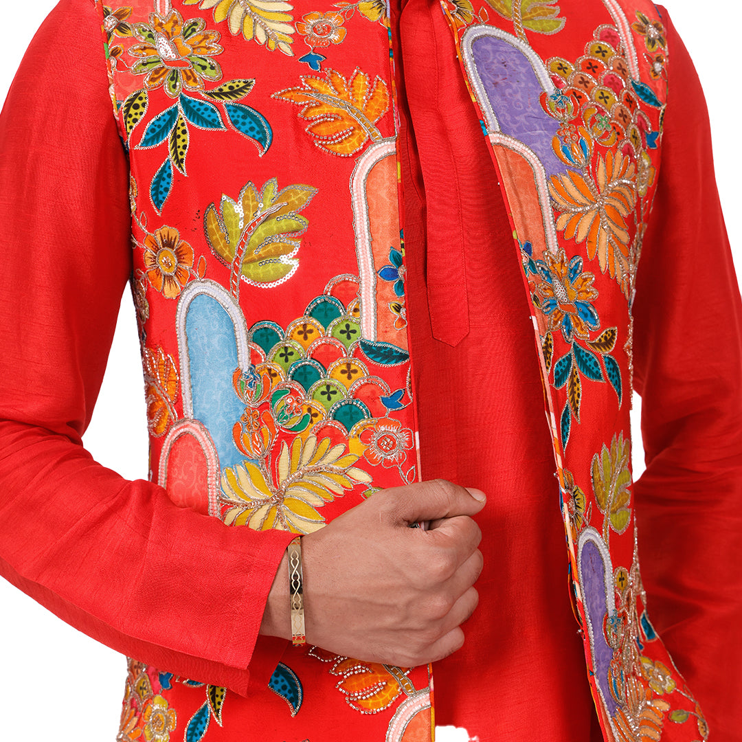 Contemporary printed kurta