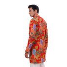 Floral kurta detailing